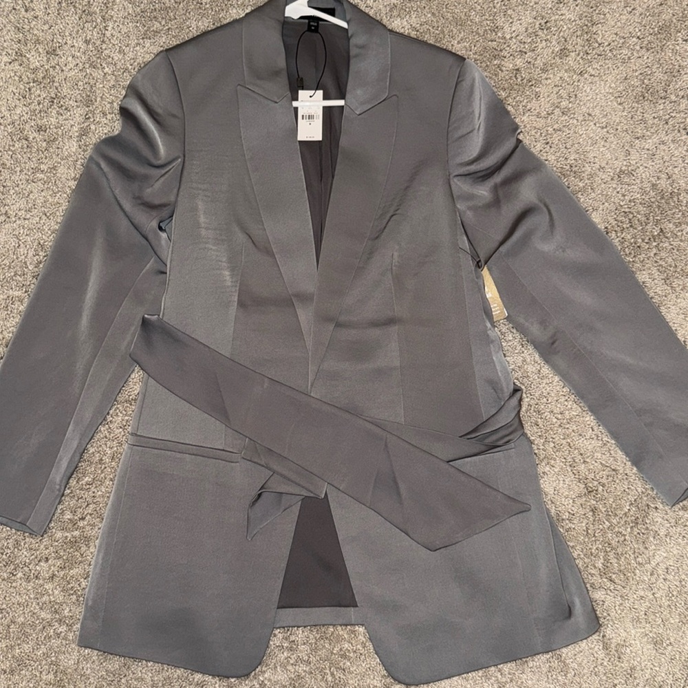 Express Tie Belted Blazer